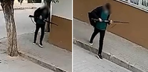 Manisa’daki okul saldırganının silahını doldurduğu anlar