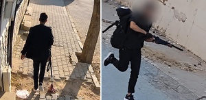 Rahatlığı pes dedirtti Manisa’daki saldırganının elinde silahla okula geliş anı
