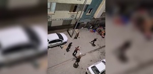 Sokağı savaş alanına çevirdiler: 2 kişi yaralandı
