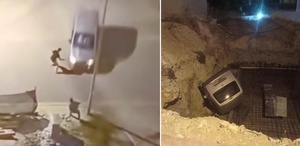 Kavga ettiği kişiye otomobille çarptı Gerçek hastanede ortaya çıktı
