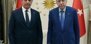 Cumhurbaşkanı Recep Tayyip Erdoğan, İzmir Büyükşehir Belediye Başkanı Cemil Tugay’ı kabul etti