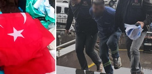 Bayrak provokasyonunda şok gerçek “Vatan hainleri“ diyerek paylaştı, meğer tık uğruna yapmış