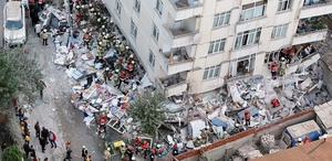 İstanbul Maltepe’de 7 katlı binada çökme oldu Bölgeye çok sayıda ekip sevk edildi