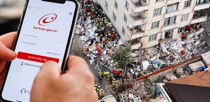 İstanbul’daki bina çökünce milyonlar e-Devlet’e akın etti