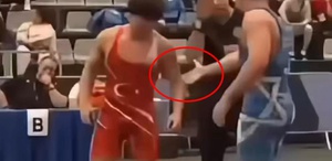 İsrailli rakibinin elini havada bıraktı 35 saniyede mindere gömdü