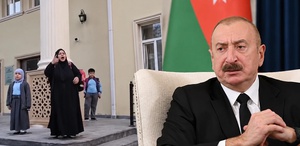 Başörtüsü krizinin tırmandığı Azerbaycan’da Aliyev’i zora sokacak görüntü