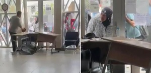 Başörtüsü gerilimi tırmanıyor Okul kapılarına barikat kurmaya başladılar
