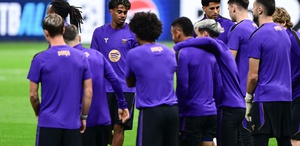 Maç bitti ama gitmediler Barcelona’dan Galatasaray’a sürpriz ziyaret