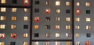 Görüntüler öğrenci yurdundan: Hepsi tek bir ağızdan bağırdı