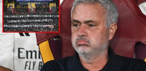 Roma taraftarları Mourinho için bunu yaptı Sonrasında yaşananlar inanılmaz