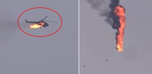 Korkulan oldu Husiler, Suudi Arabistan’ın helikopterini düşürdü