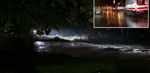İstanbul’da sel suları otomobili yuttu 2 kişi aranıyor