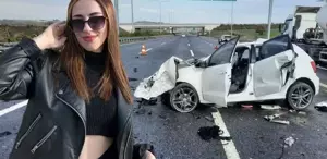 TikTok fenomeni Gizem Özmen, trafik kazasında hayatını kaybetti