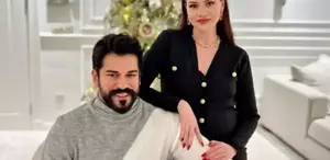 Fahriye Evcen ile Burak Özçivit’ten dikkat çeken kar kombini