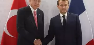 Cumhurbaşkanı Erdoğan, Fransa Cumhurbaşkanı Macron ile telefonda görüştü.