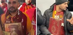 Daha önce 2 kere aynı senaryo yaşandı Galatasaray taraftarı derbiye yine Kur’an ile gidiyor