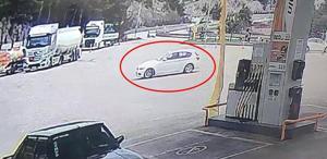 Akaryakıt istasyonunda drift pahalıya patladı