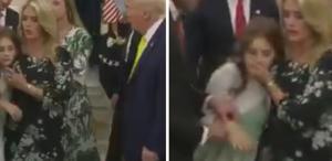 Trump’ın konuşması sırasında bir çocuk baygınlık geçirdi Dr. Mehmet Öz anında müdahale etti