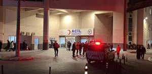 Alkollü sürücü tırla hastane otoparkına girdi: Uyuşturucu madde ele geçirildi