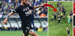 Fenerbahçeli taraftarlar, maçın sonunda Beşiktaş’ı alkışladı