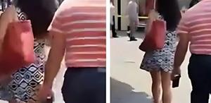 Bir kadının etek altı görüntülerini çeken sapığı yakaladığı için hakkında soruşturma açıldı