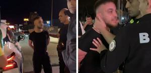 ‘Dur’ ihtarına uymayıp kaçtı, yakalanınca çağırdığı arkadaşlarıyla polise hakaret ve tehditler savurdu