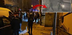 Kağıthane’de eğlence mekanına el bombalı saldırı kamerada