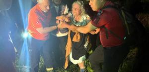 Manavgat’ta kaybolan 81 yaşındaki kadın çalılıklar arasında bulundu