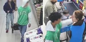 Zincir marketten 22 bin liralık ürün çalan iki çocuk kasiyeri tehdit etti