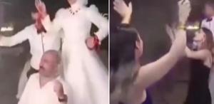 Düğündeki meşale şovu faciaya yol açıyordu