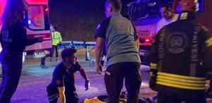 Kuzey Marmara Otoyolu’nda zincirleme kaza 12 kişi yaralandı