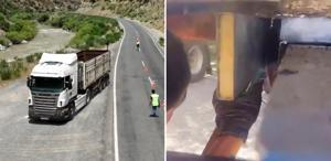 Tırın dorsesine gizlenmiş 66 kilo uyuşturucu madde ele geçirildi