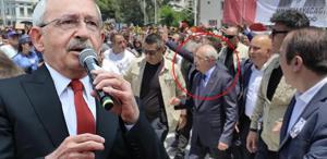 Cenaze töreninin önüne geçen görüntü Kılıçdaroğlu alana alkışlarla girdi