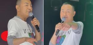 Serdar Ortaç yıllar sonra sahnede yardım almadan yürüdü