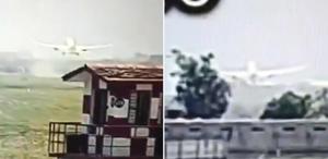 Hindistan’daki uçak kazasından yeni görüntüler Saniyeler içinde çakılmış