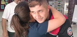 Sınava geç kalan öğrencinin imdadına Yunus Polisi yetişti