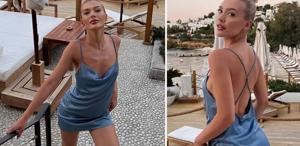 Melisa Döngel’den kovboy şapkalı cesur poz