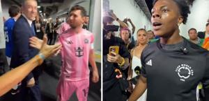 Neye uğradığını şaşırdı Ronaldo hayranı IShowSpeed’e Messi şoku