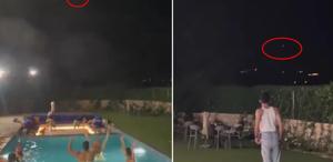 İran’dan İsrail’e atılan füzeleri tezahüratlarla izlediler