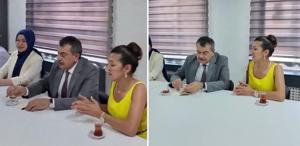 Bakan Tekin’in katıldığı etkinliğe öğretmenin sözleri damga vurdu: Çıldıracak gibi oluyoruz