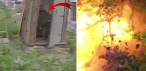 Ukrayna’ya ait kamikaze drone, tuvaletteki Rus askerini hedef aldı