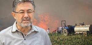 Bakan Yumaklı son durum raporunu paylaştı: 6 yangın devam ediyor