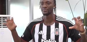 Beşiktaş’ın yeni yıldızı Abraham İstanbul’a geldi İşte ilk sözleri