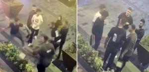 Kadınları taciz eden iki kişiyi bıçakla yaraladı