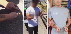 Otluk alana torpil atarak yangın çıkarmaya çalışan genç yakalandı İfadesi “pes“ dedirtti