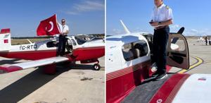 Düşen uçağın pilotunun son fotoğrafı yürekleri yaktı