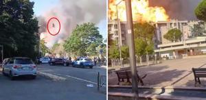 Roma’da akaryakıt istasyonunda patlama 20’den fazla yaralı var