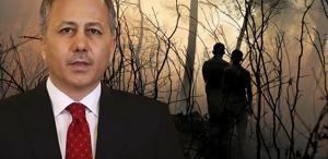 Bakan Yerlikaya yangın bölgesinde: 228 konut ağır hasarlı