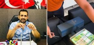 Baklava kutusunda 110 bin euro rüşvet iddiasıyla gözaltına alınan başkan yardımcısı tutuklandı