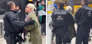 Almanya’da Filistin destekçilerine polis şiddeti O anlar kameralarda